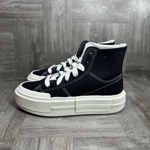 Converse Black and White High-Top Sneakers - Picture 5 of 13
